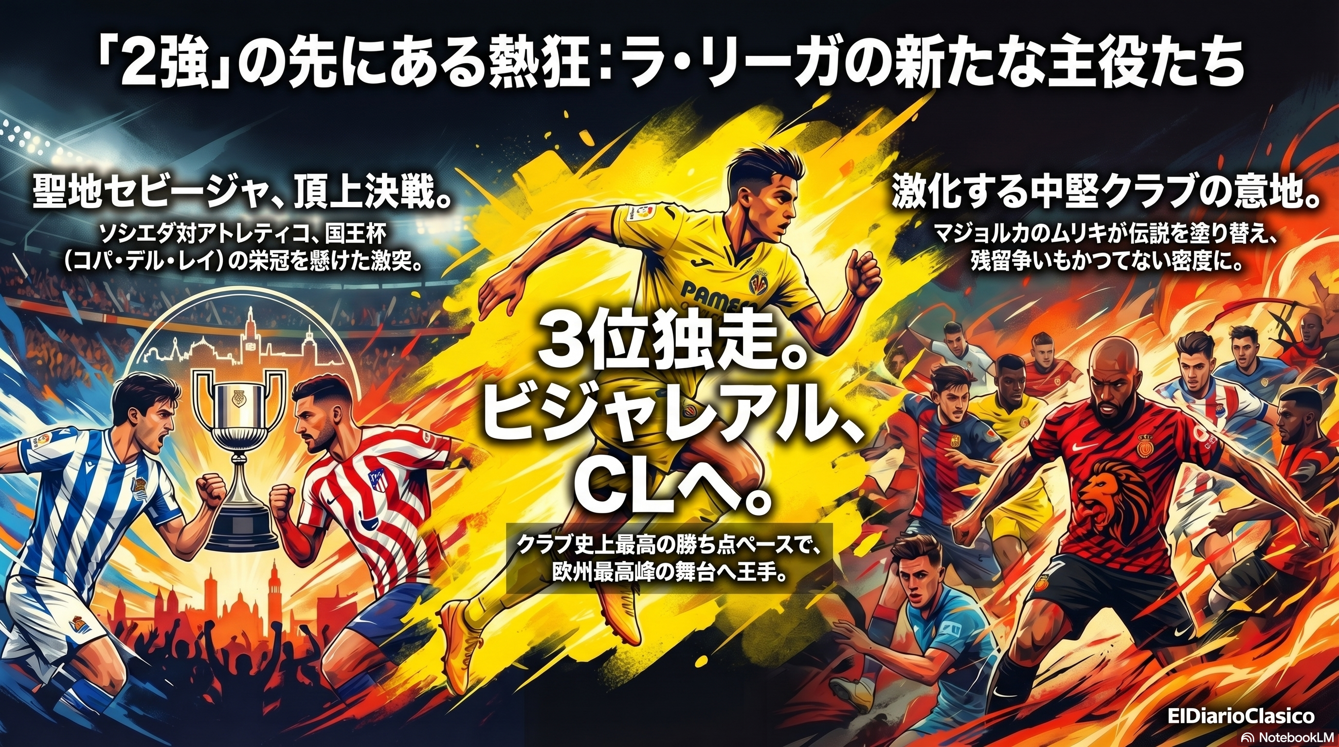 久保復帰アシスト、残留争い激化、欧州争い混戦模様 | ラ・リーガその他 (2026-04-13 夕) のサムネイル画像