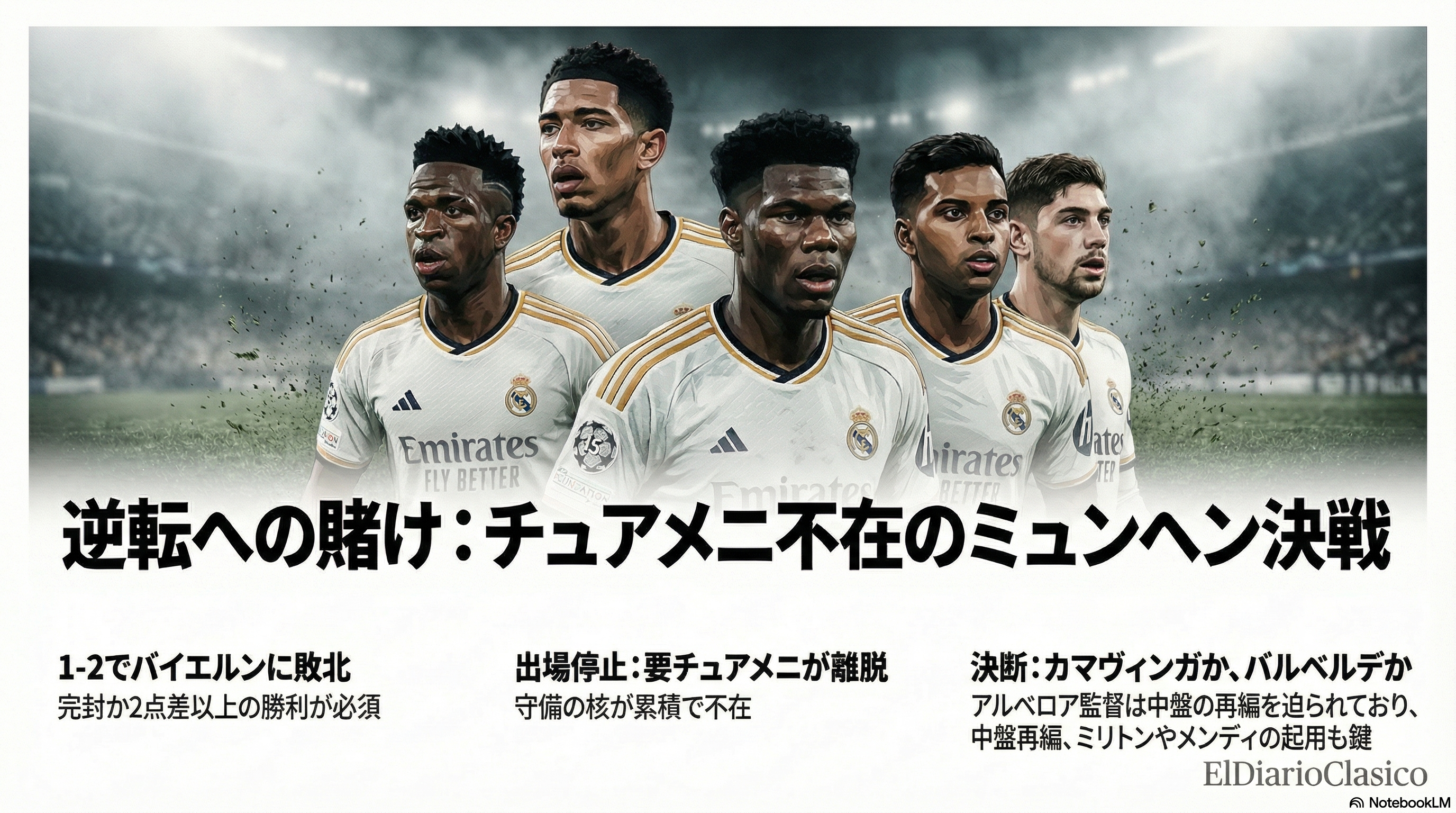 レアル・マドリード レポート(2026-04-09 朝) のサムネイル画像