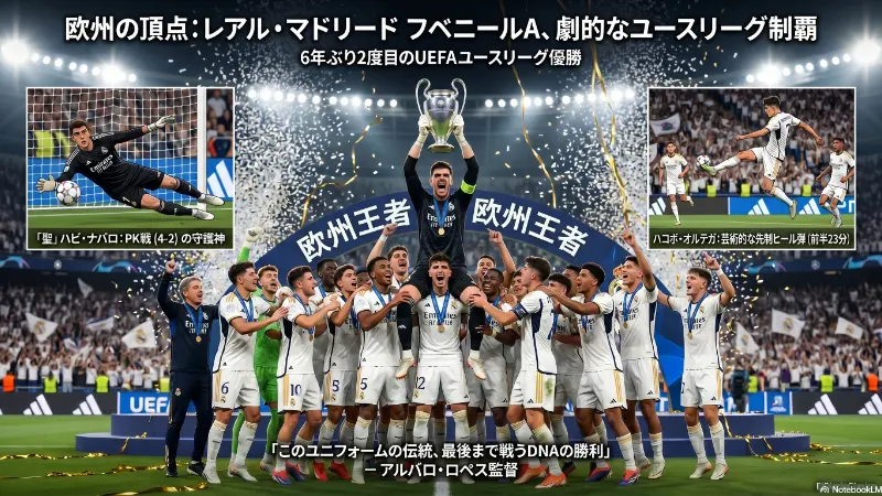 アラベス戦に向けたアルベロア監督の怒りとファンの厳しい視線 | レアル・マドリード （2026-04-21 夕） のサムネイル画像