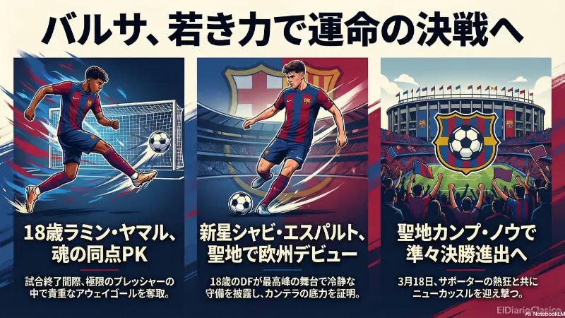 FCバルセロナ レポート（2026-03-12 朝） のサムネイル画像